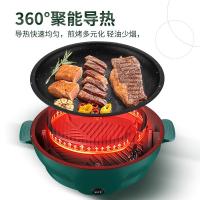 粤器多功能电烤盘 智能温控不粘电煎盘电烤炉