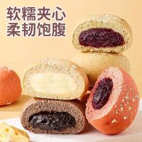 壹得利全麦夹心欧包 0蔗糖巧克力夹心面包
